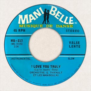 I Love You Truly / Desert Song Diane My Dear